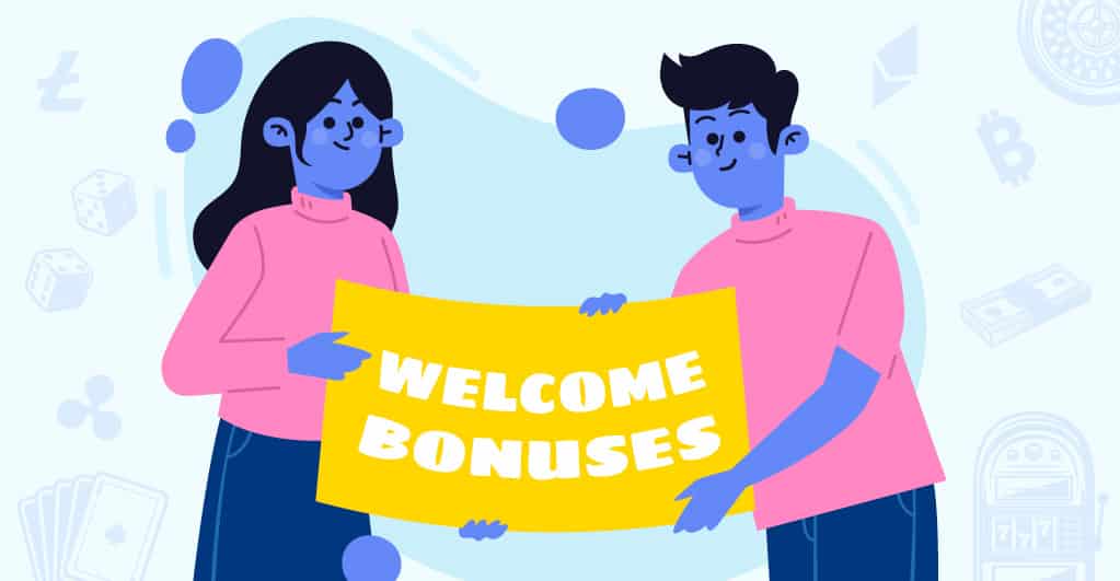 Welcome Bonuses in Crypto Casinos